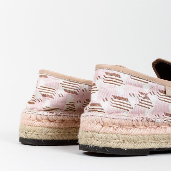 Lanvin Pink Monogram Espadrilles - Picture 8 of 10